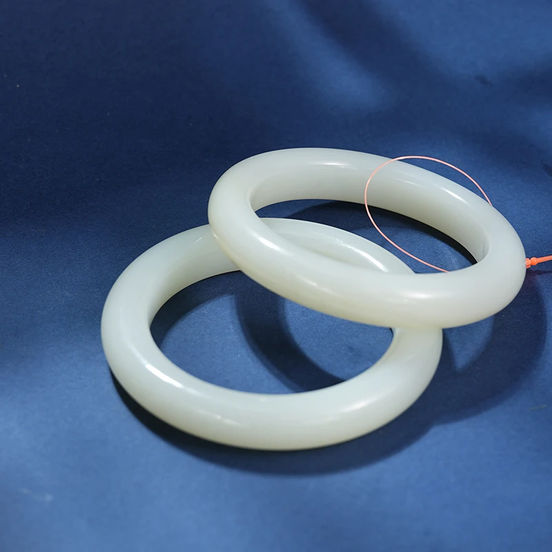 新疆和田玉且末高糯老坑料手镯备注圈口多样性发一件