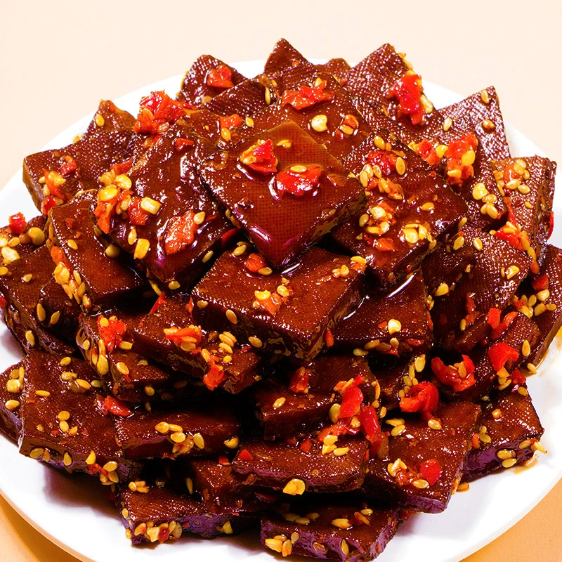 思乡山正宗平江酱干香辣豆干香干豆腐干辣条卤味湖南特产小吃零食
