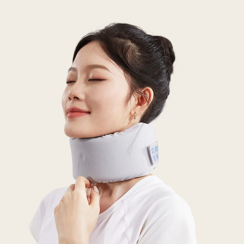 芝华仕颈托护脖脖套护颈支撑颈椎劲椎颈脖子前倾防低头神器XJ043