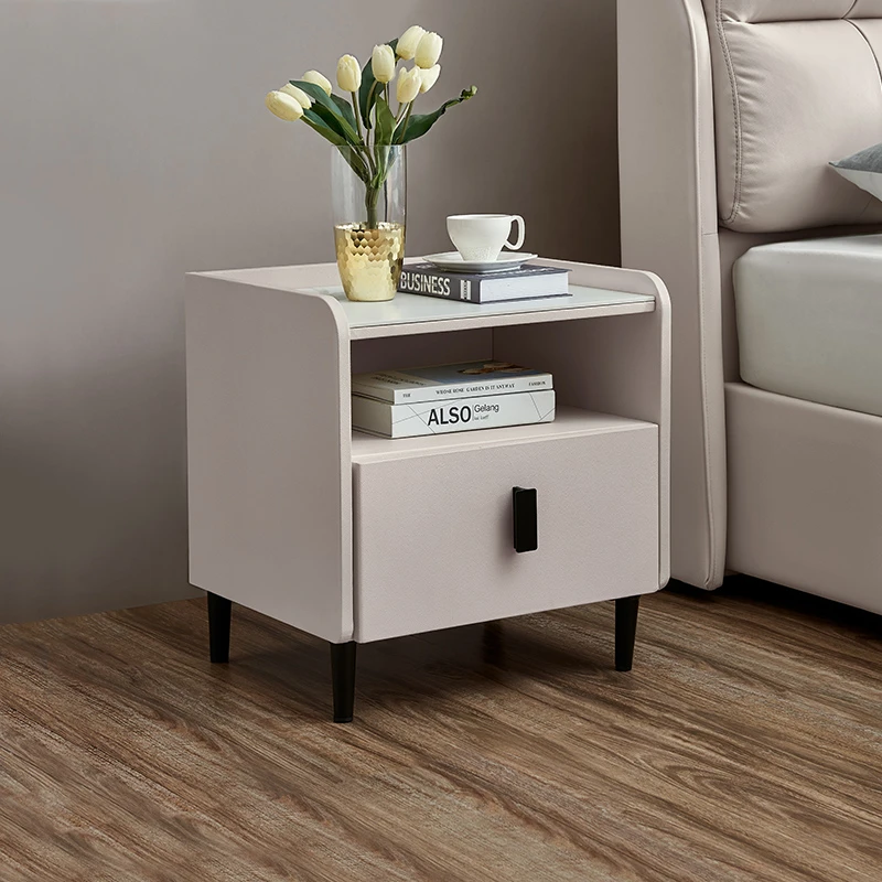 芝华仕头等舱床头柜现代简约百搭ins风卧室收纳小型储物柜G020