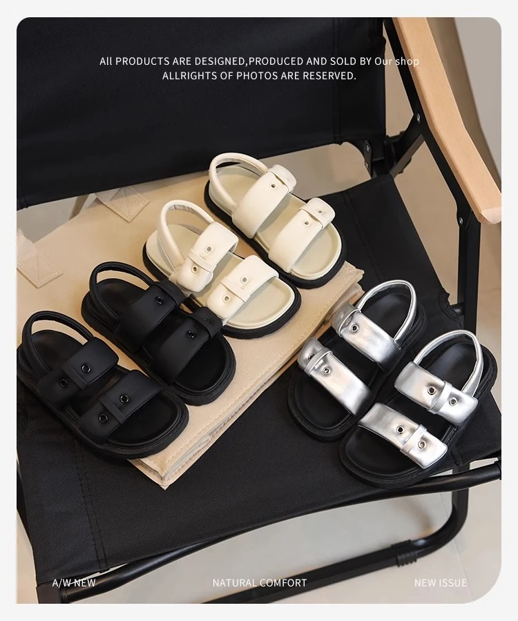 【豆豆】软底儿童沙滩鞋休闲中大童凉拖夏款