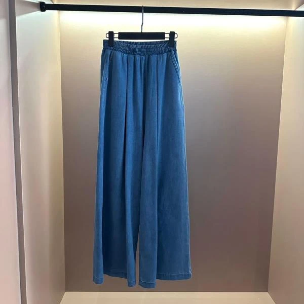 【NO退NO换】KIKI私服 高腰直筒牛仔裤长裤KK27