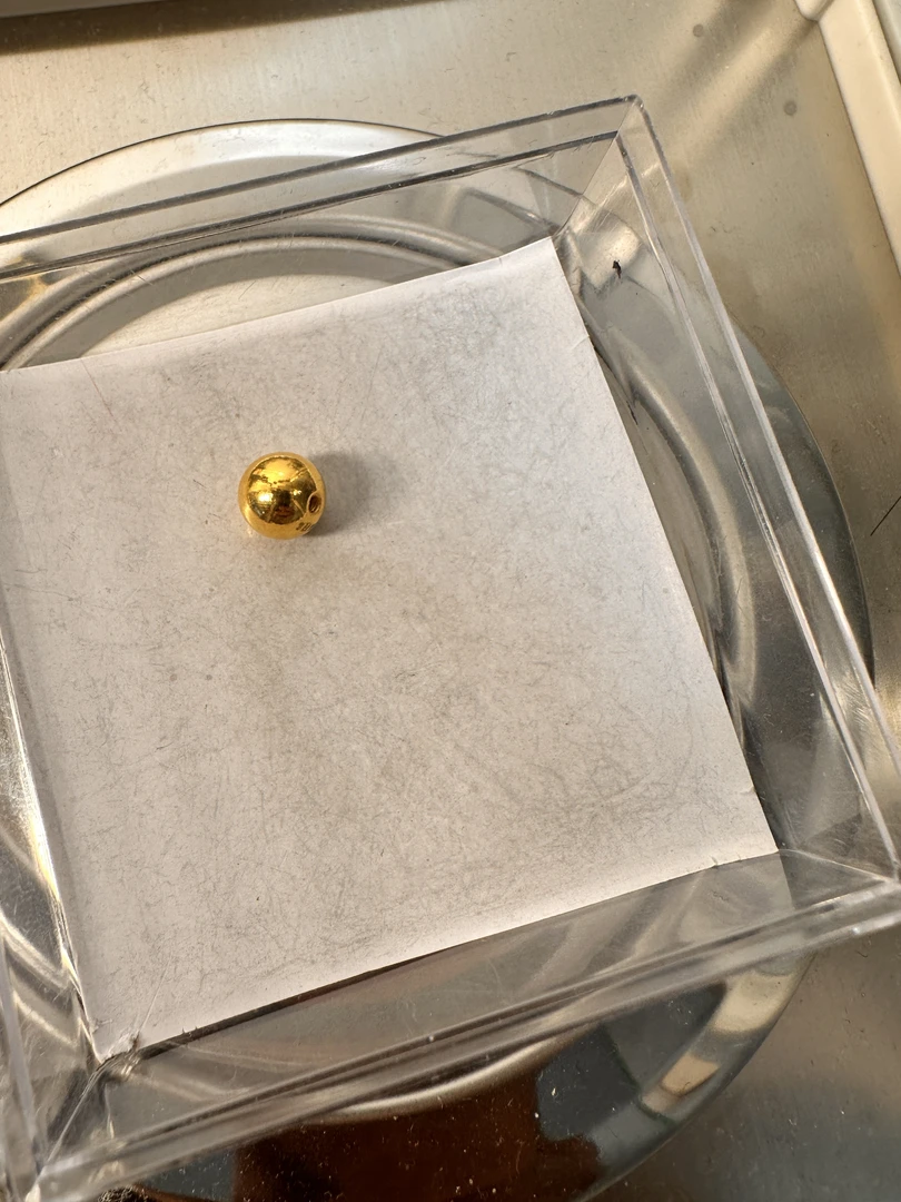 0.7g足金999转运珠