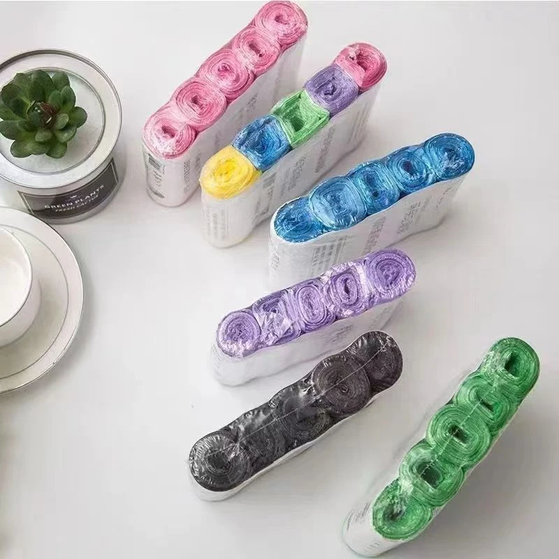 垃圾袋子平口点断式家用黑色加厚款宿大号厨房宿舍超韧性垃圾袋子