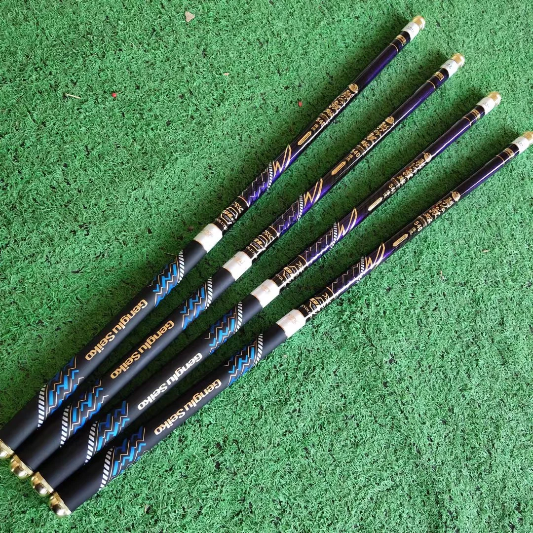 龙吟鲤超轻超硬28调溪流短节竿手竿野钓鱼竿