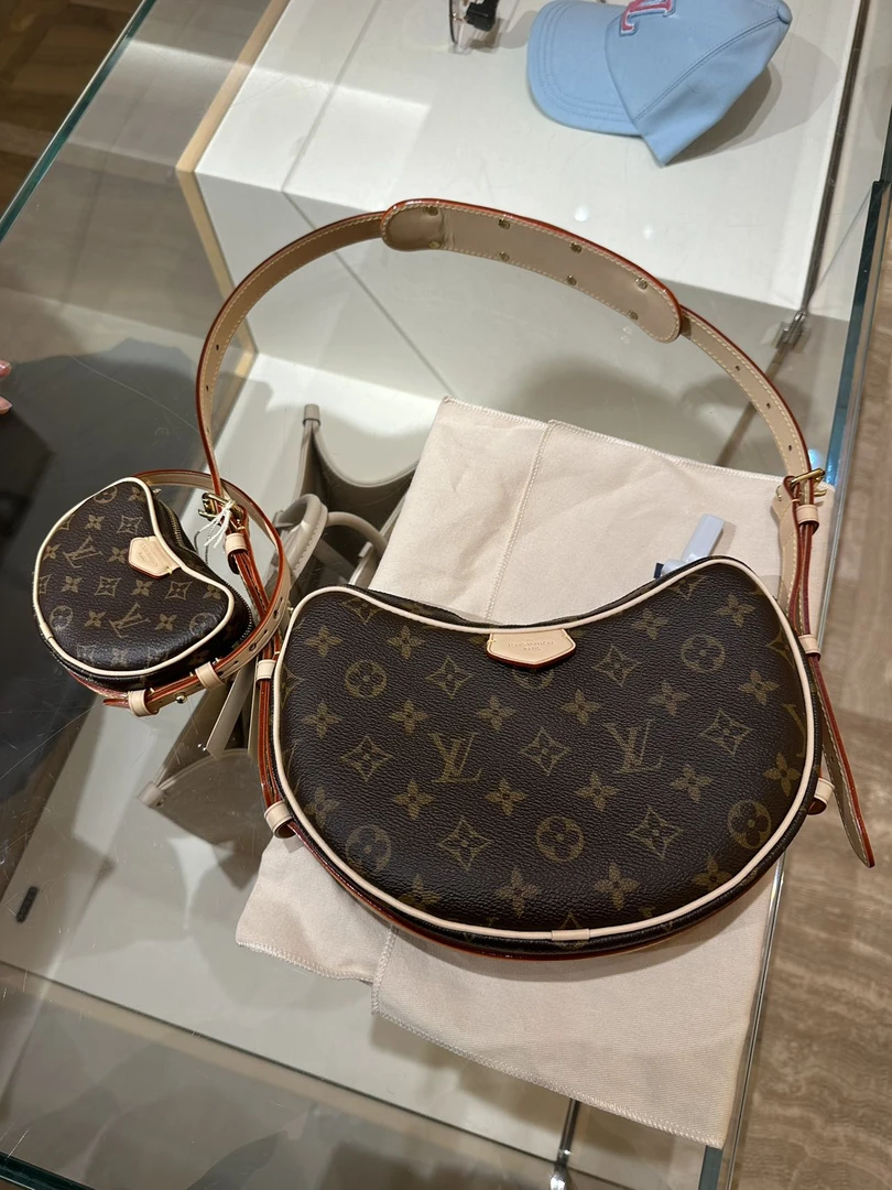 全新未使用 LouisVuitton/路易威登 LV 老花豌豆包