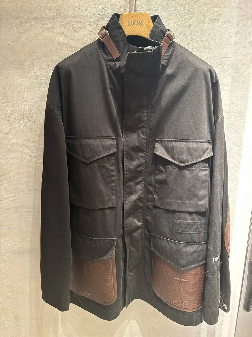 全新未使用 DIOR/迪奥 迪奥AND STONE ISLAND工装夹克