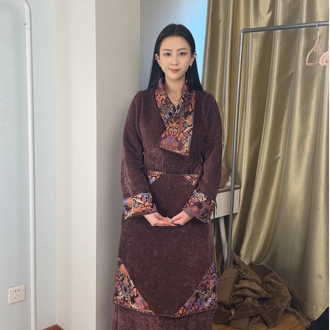 2024冬季新款加绒博拉裙