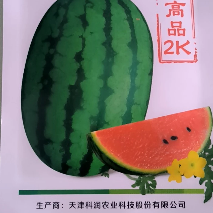 高品2K礼品西瓜种子天津农科院科润所育种包装皮薄瓤红口感纯正