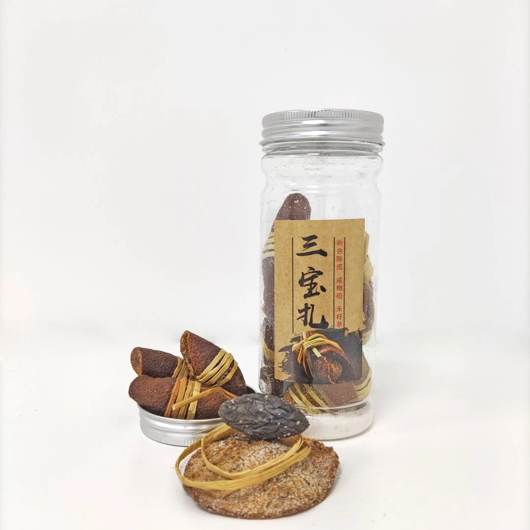 【粉丝专属】广东三宝扎 新会陈皮 咸橄榄 手工腌制代用茶