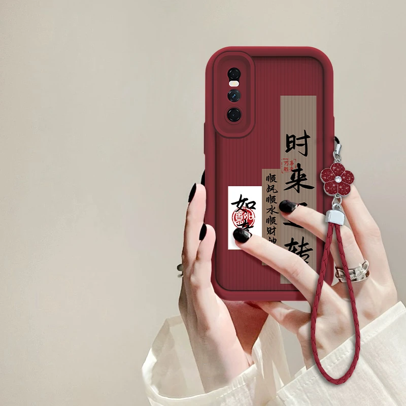 适用于VIVO X27时来运转手机壳天眼阶梯网红全包硅胶女款防摔壳