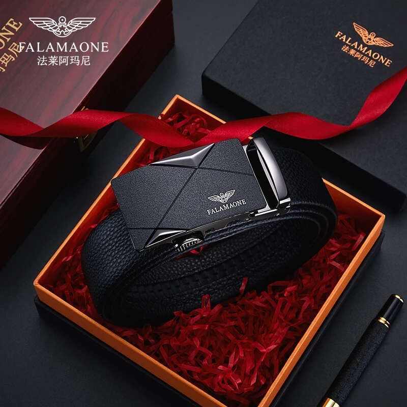 情人节礼物男士腰带高档时尚皮带男轻奢生日礼物真皮