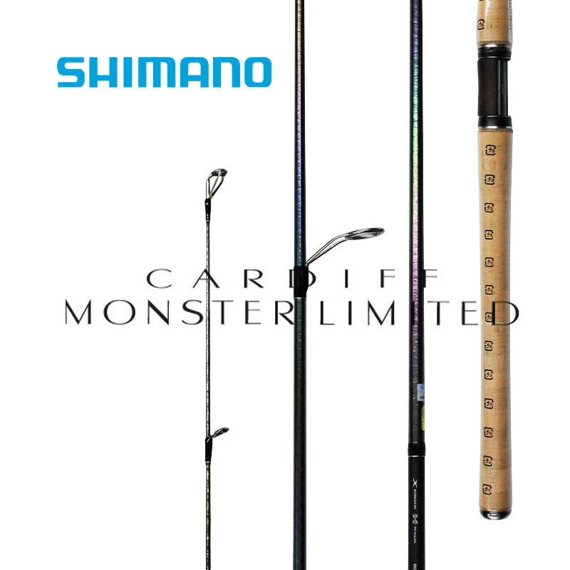 CARDIFF MONSTER卡迪夫怪物路亚竿远投彩虹涂装翘嘴海鲈竿