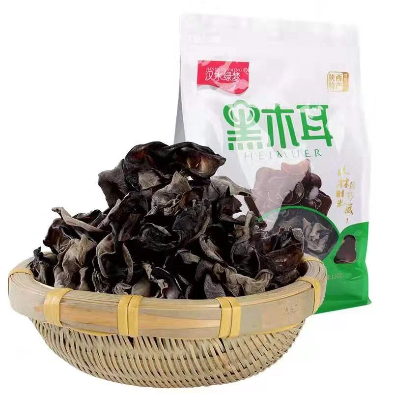 南北干货汉水绿梦黑木耳汉中特产干货80g装肉厚洁净