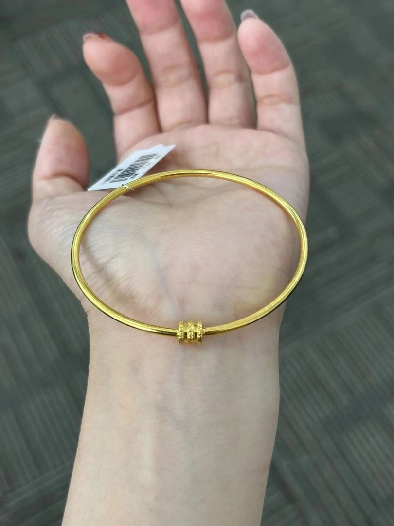 足金999 小蛮腰手镯