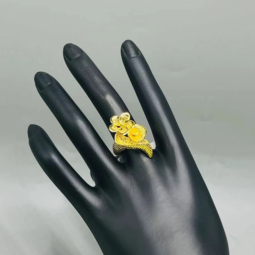 B播6.58g足金999戒指d