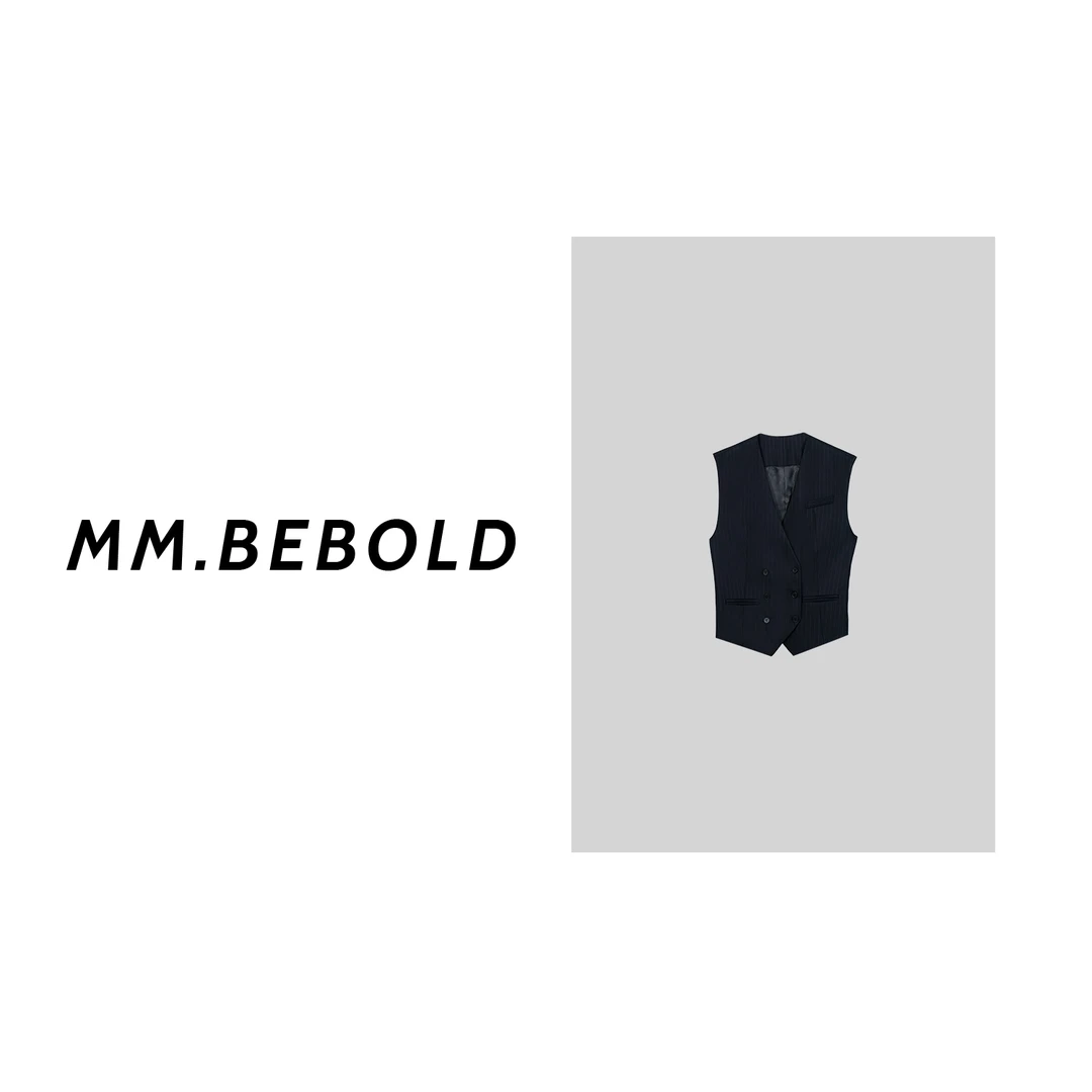 【妙姐精选】双排扣无袖马甲MQJ1797