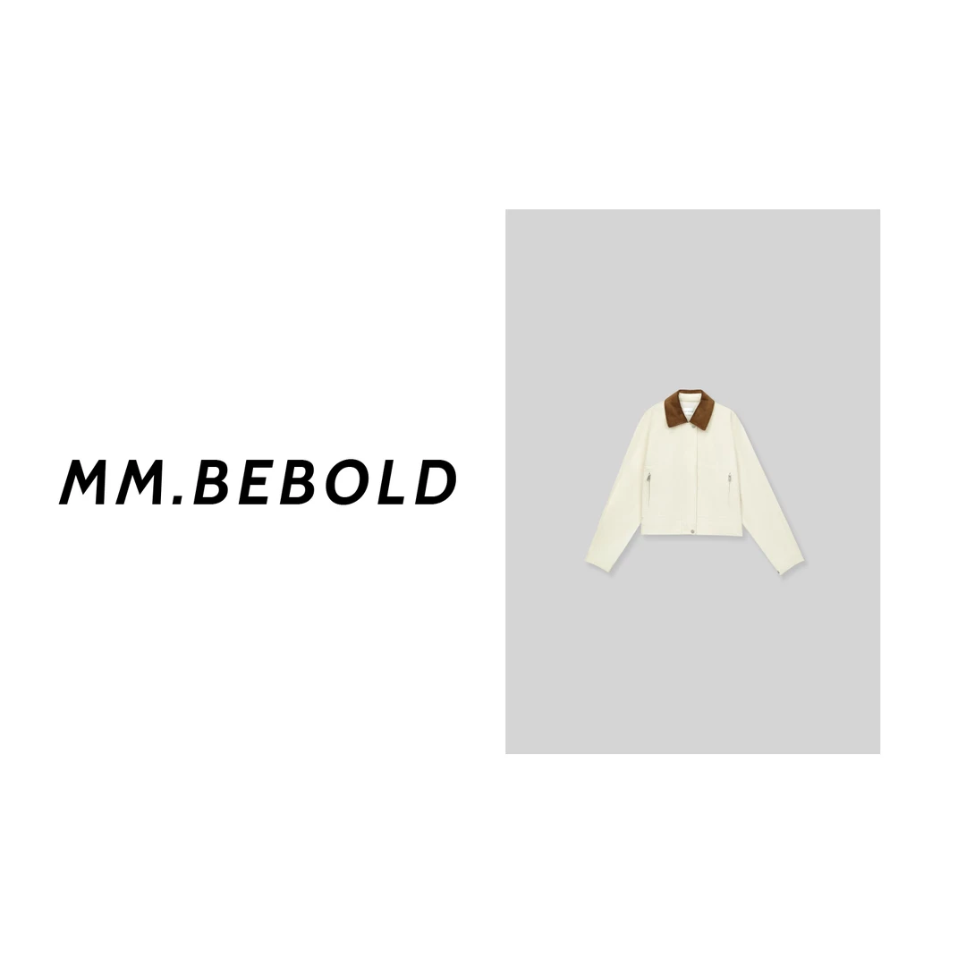 【妙姐精选】翻领拉链高级感上衣XS1225