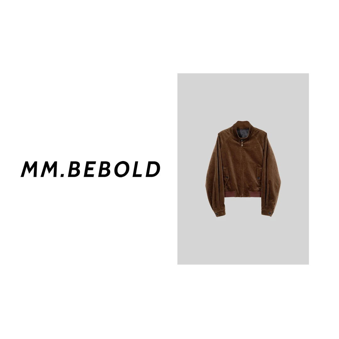 【蓓蓓精选】复古翻领双口袋外套MQJ1955