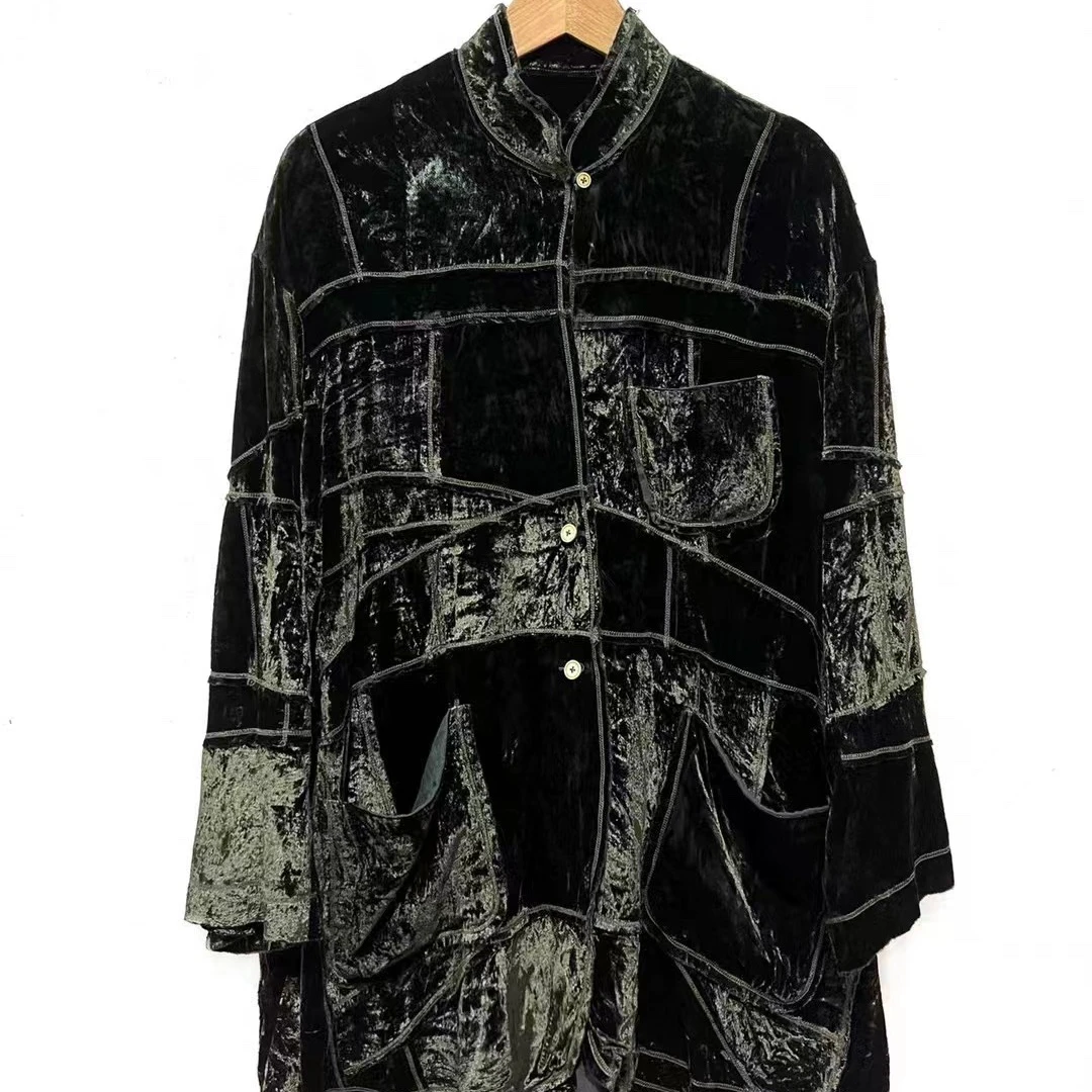 23SS8019左岸迷香休闲长外套