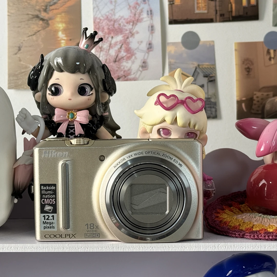 95新 Nikon/尼康 十二数码 尼康S9100复古CCD包配件