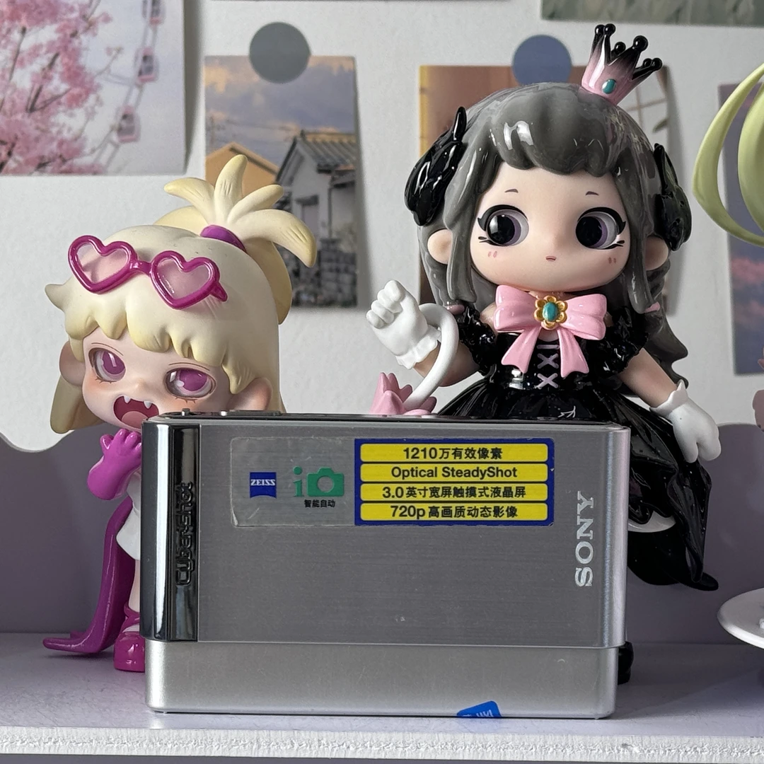 9新 Sony/索尼 十二数码索尼T90复古CCD读卡器自备闪光灯坏不影响
