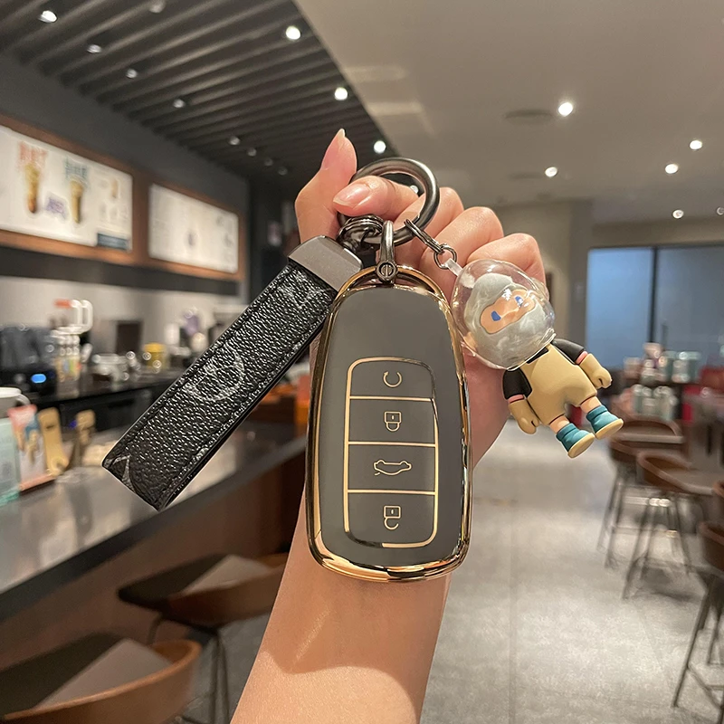 瑞虎8plus钥匙套8pro车7plus七八艾瑞泽欧萌达5奇瑞虎8壳扣2022款