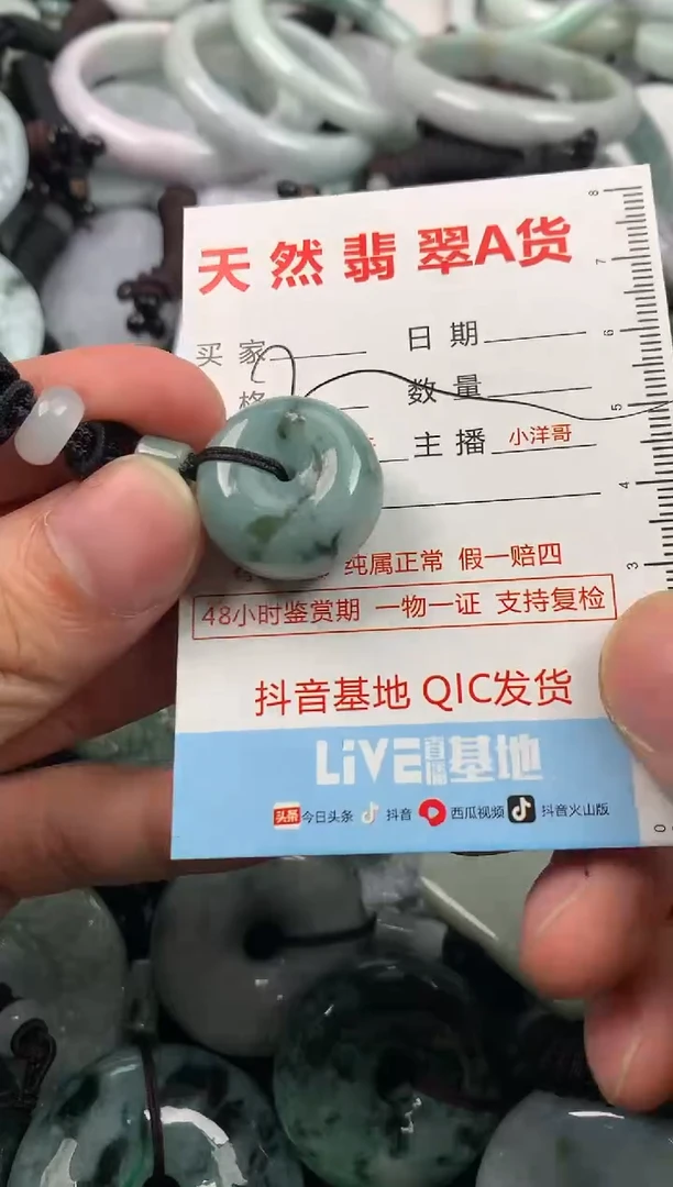 【闪购商品】翡翠颈饰未镶嵌1