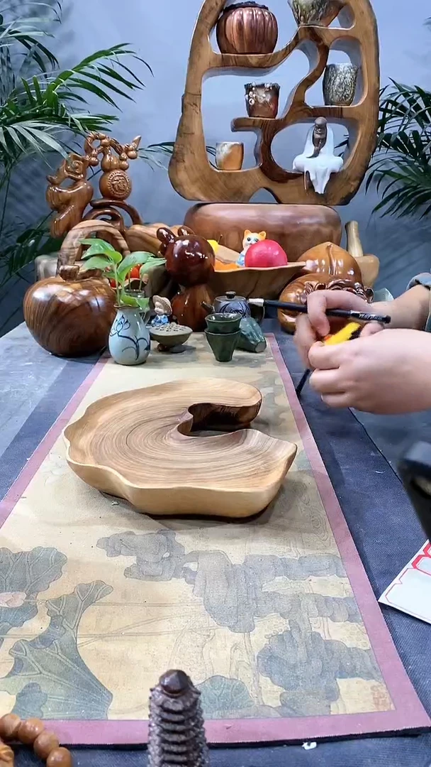 【闪购商品】香樟木木艺香樟泡23--30*22*4