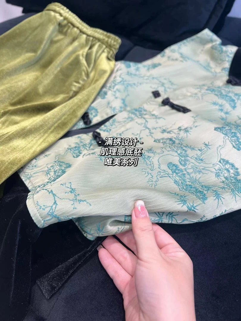 加莉新中式【凝香马甲】唯美系工艺马甲 分码