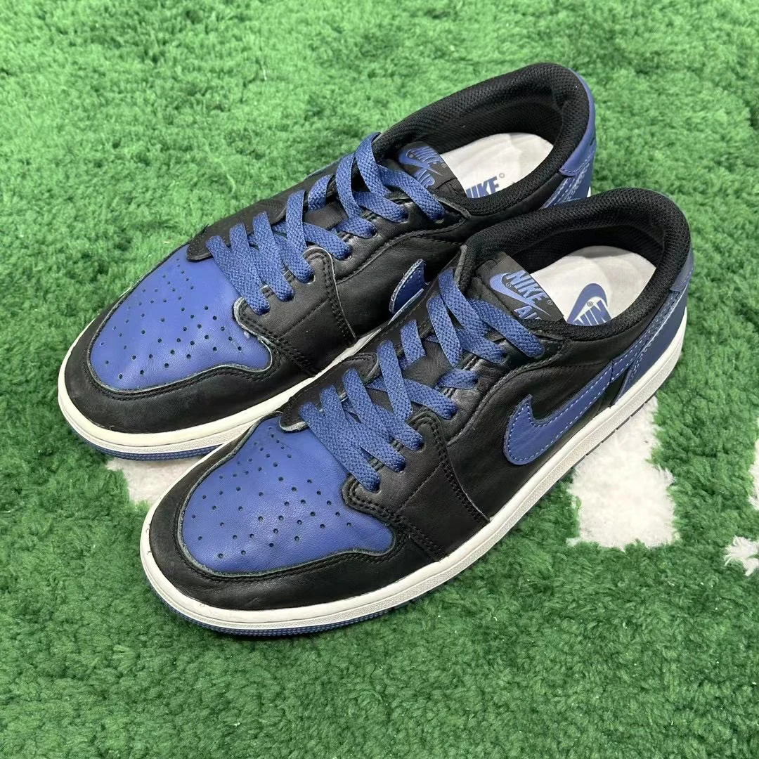42码/AIRJORDAN1LOW黑蓝配色 低帮篮球鞋 清 1012