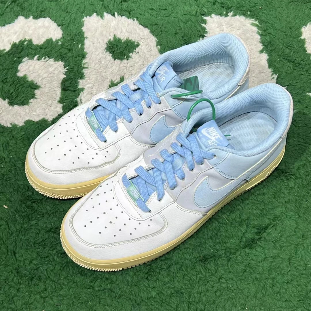 44码/ Nike AF1 白蓝 低帮板鞋 公价1549