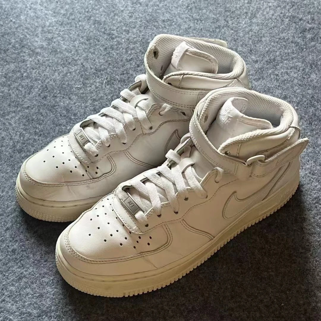 40码/AF1MID纯白 中帮板鞋 315123
