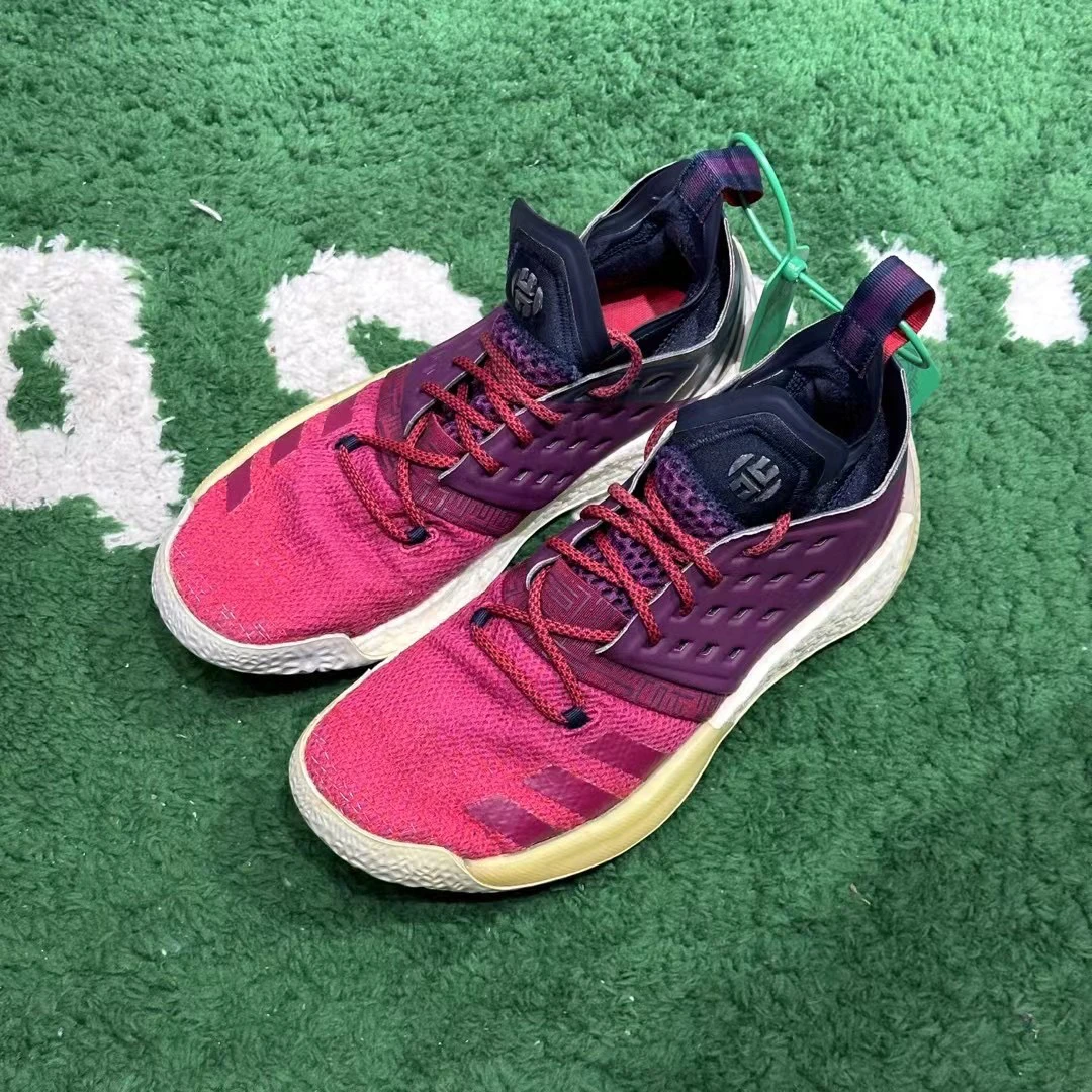 41码/ Adidas 哈登2 红色 低帮篮球鞋 公价2499
