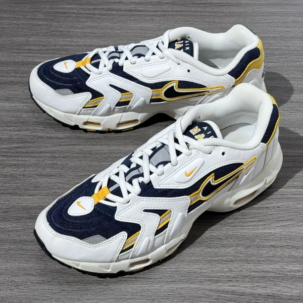 44码/NIKE/AirMax96白黄/低帮跑鞋/95新/CZ1921 店