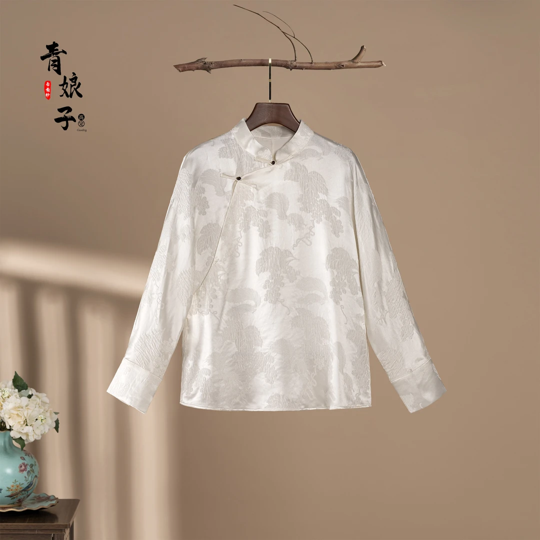 （山晴）国风时尚精美气质休闲上衣50129