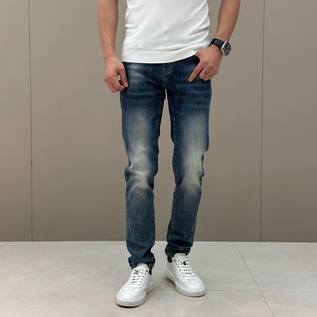 T&X/梯形男士春秋季休闲修身潮流百搭牛仔裤（0029）