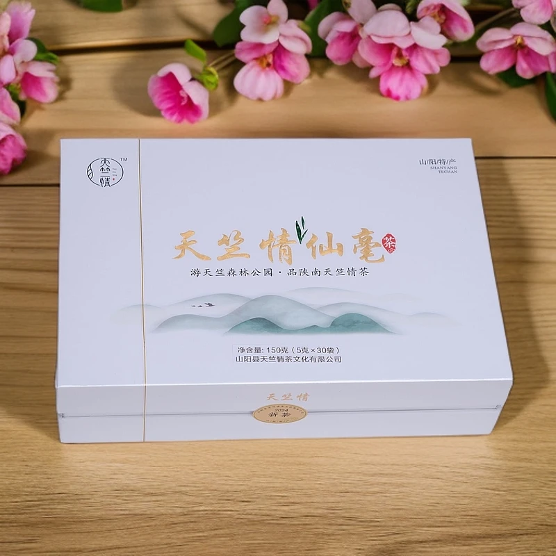 2025秦岭天竺山明前高山绿茶送礼自饮山阳特产春茶新鲜