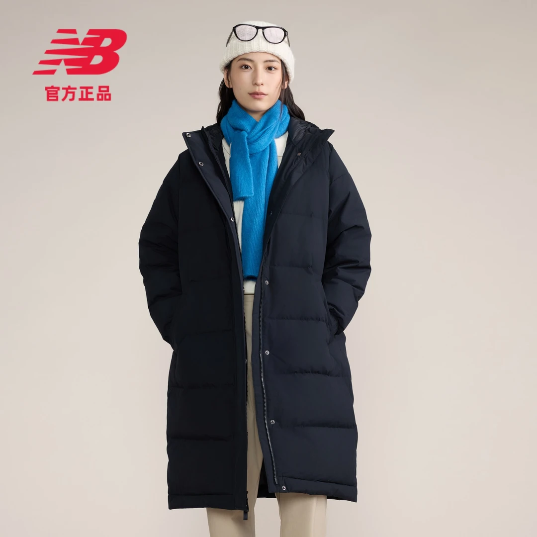 NEW BALANCE NB好羽绒新款女款休闲百搭保暖鸭绒羽绒服 AWJ43358