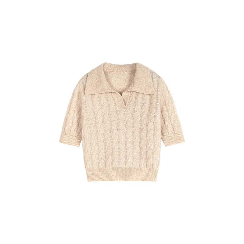 CUI CUI 崔崔【针织悠悠】秋冬季休闲保暖马海毛针织衫女装C02386