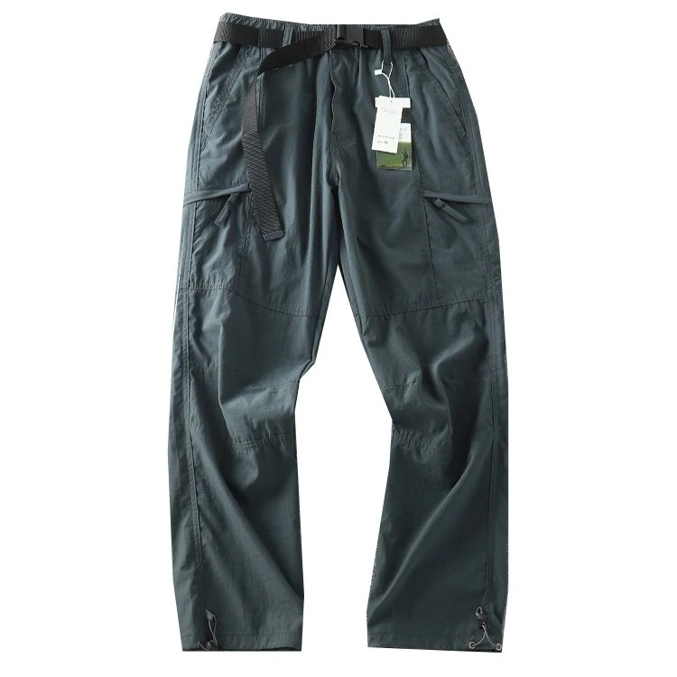 【送腰带】防风防水工装裤男士秋季百搭长裤时尚休闲裤宽松多口袋