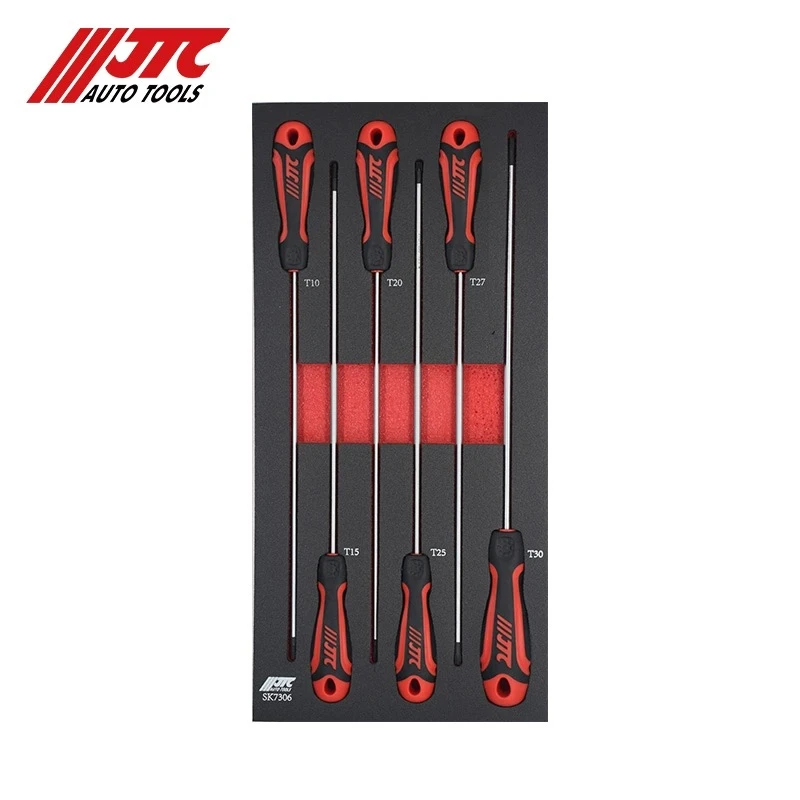 SK7306 6PCS 长轴星型起子组