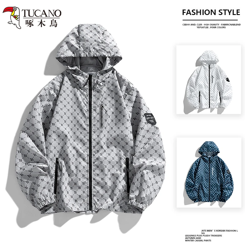 TUCANO/啄木鳥防晒衣男2024年夏款户外钓鱼防紫外线轻薄情侣外套