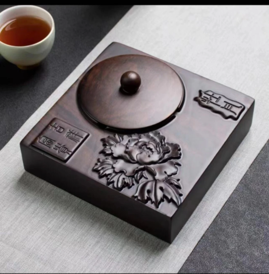 【直播推荐】带盖烟灰缸礼盒摆件