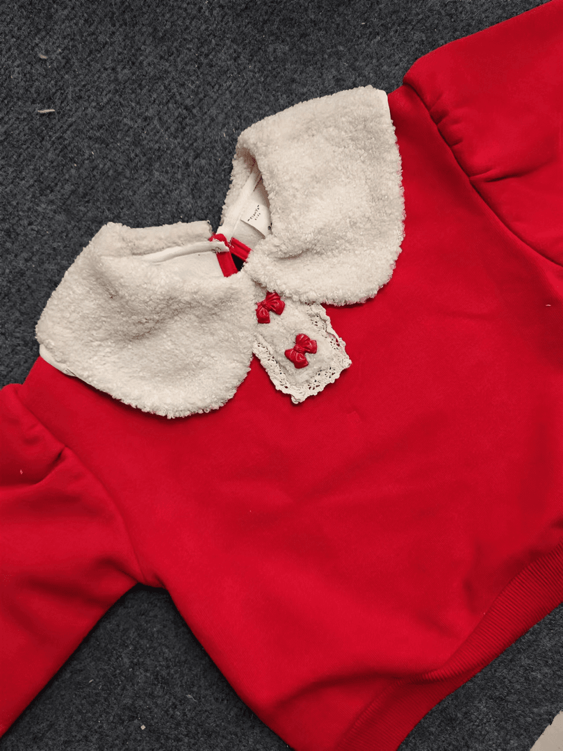 女童童装秋冬季新品卫衣加绒5352