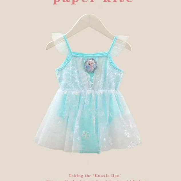 儿童泳衣新款女童宝宝泳装可爱小女孩洋气公主泳衣102