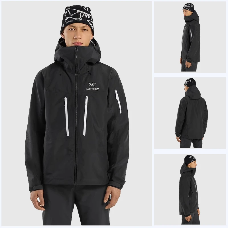 ARC'TERYX/始祖鸟Alpha SV夹克始祖鸟硬壳冲锋衣户外防风防水连帽