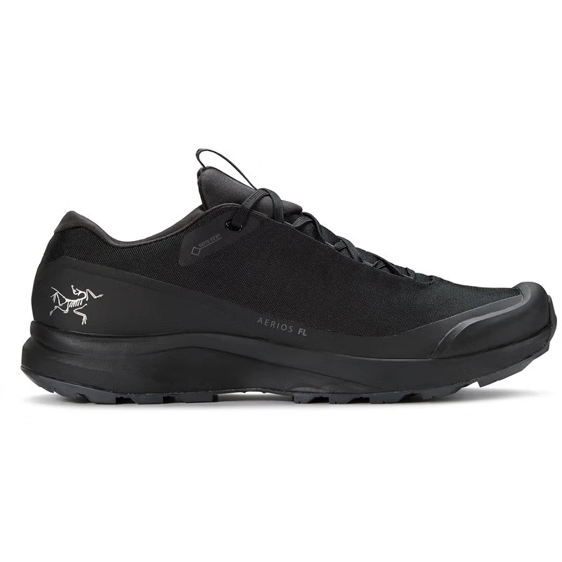 ARC‘TERYX Aerios FL 始祖鸟低帮黑色GTX 防滑户外透气徒步鞋子