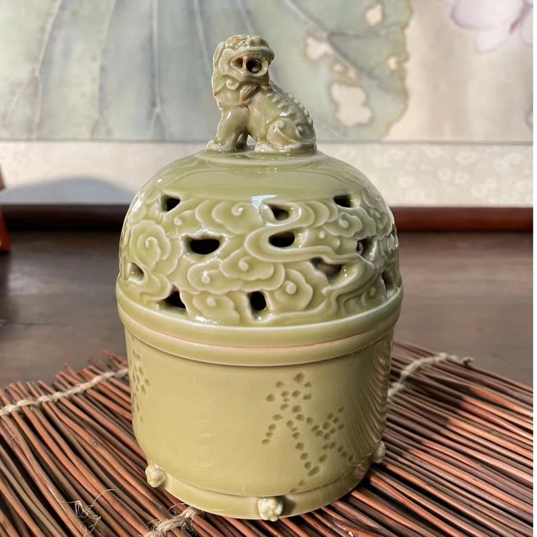 【香具】中国陶瓷大师纯手工孤品佳作香薰炉