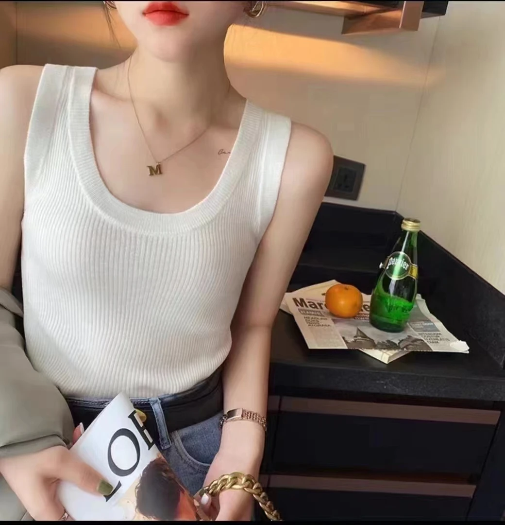 麦寻女装正品吊带DDABQ002黑色杏色均码女背心打底显瘦网红百搭